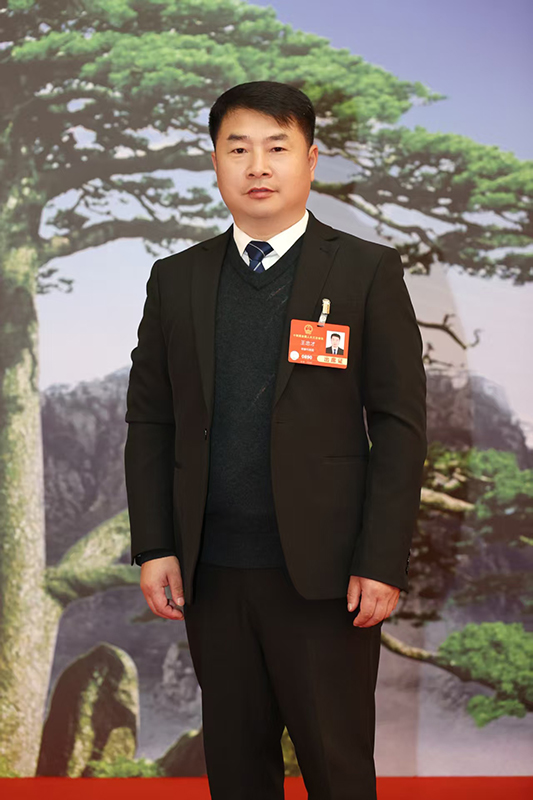 全国人大代表王忠。 受访者供图